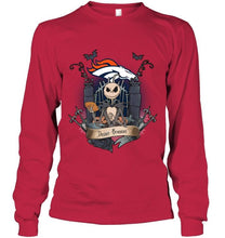 Load image into Gallery viewer, Denver Broncos Jack Skellington shirt