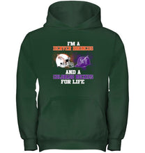 Load image into Gallery viewer, i'm a Denver Bronco and a Colorado Rockie for life shirt