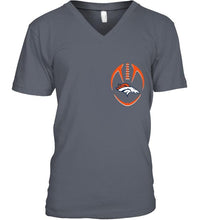 Load image into Gallery viewer, Denver Broncos American flag back shirt