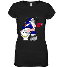 Load image into Gallery viewer, Santa Denver Broncos Toilet shirt