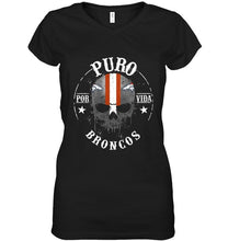 Load image into Gallery viewer, Puro Denver Broncos por vida fan shirt