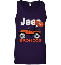Load image into Gallery viewer, Jeep Denver Broncos fan hoodie