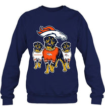 Load image into Gallery viewer, Denver Broncos Rottweilers fan shirt