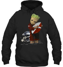 Load image into Gallery viewer, Groot loves Denver Broncos fan hoodie