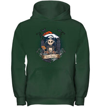 Load image into Gallery viewer, Denver Broncos Jack Skellington shirt