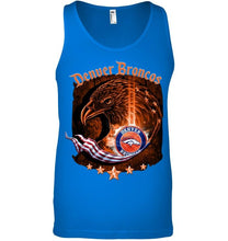 Load image into Gallery viewer, denver broncos eagle american flag shirt
