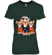 Load image into Gallery viewer, Denver Broncos Chihuahuas fan shirt