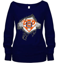 Load image into Gallery viewer, Denver Broncos dad superman shirt