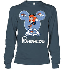 Load image into Gallery viewer, Denver Broncos Mickey shirt
