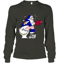Load image into Gallery viewer, Santa Denver Broncos Toilet shirt