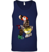 Load image into Gallery viewer, IT Western Michigan Broncos in toilet halloween hoodie