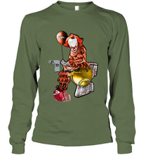 Load image into Gallery viewer, IT Denver Broncos in toilet halloween hoodie