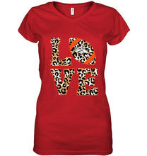 Load image into Gallery viewer, Love Denver Broncos panther pattern shirt
