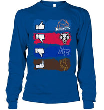 Load image into Gallery viewer, Boise State Broncos like fan shirt
