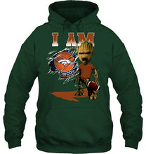 Load image into Gallery viewer, I am Denver Broncos groot shirt