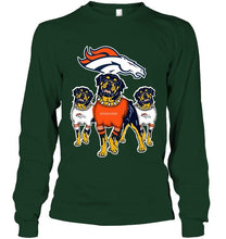 Load image into Gallery viewer, Denver Broncos Rottweilers fan hoodie