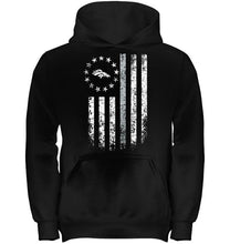 Load image into Gallery viewer, Denver Broncos american flag stars shirt