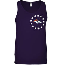 Load image into Gallery viewer, Denver Broncos american star flag shirt