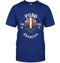 Load image into Gallery viewer, Puro Denver Broncos por vida fan shirt