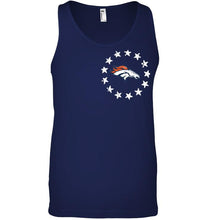 Load image into Gallery viewer, Denver Broncos american star flag shirt