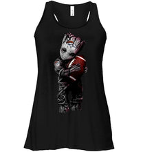 Load image into Gallery viewer, baby groot loves Denver Broncos shirt