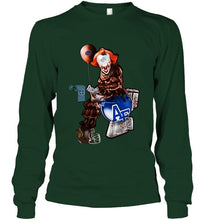 Load image into Gallery viewer, IT Boise State Broncos in toilet halloween hoodie