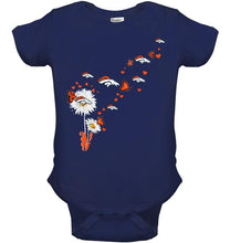 Load image into Gallery viewer, Denver Broncos daisy butterfly fan shirt
