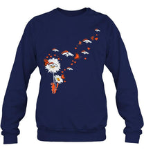 Load image into Gallery viewer, Denver Broncos daisy butterfly fan shirt