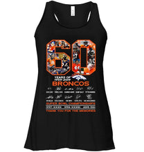 Load image into Gallery viewer, 60 years of denver broncos signed shirt