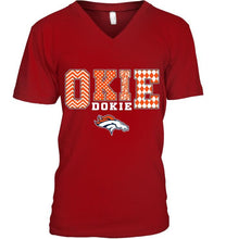Load image into Gallery viewer, Okie dokie Denver Broncos fan shirt