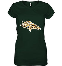 Load image into Gallery viewer, Denver Broncos tiger pattern layer shirt