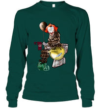 Load image into Gallery viewer, IT Western Michigan Broncos in toilet halloween hoodie