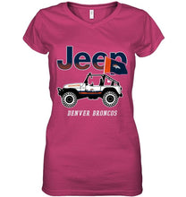 Load image into Gallery viewer, Denver Broncos jeep shirt