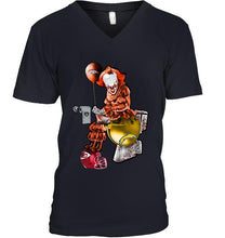 Load image into Gallery viewer, IT Denver Broncos in toilet halloween hoodie