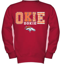 Load image into Gallery viewer, Okie dokie Denver Broncos fan shirt