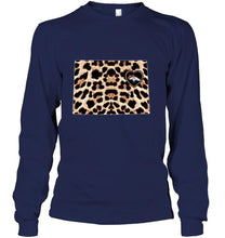Load image into Gallery viewer, Denver Broncos Leopard State Map love shirt