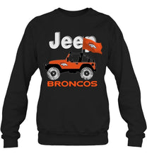 Load image into Gallery viewer, Jeep Denver Broncos fan hoodie