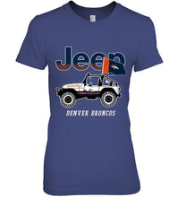 Load image into Gallery viewer, Denver Broncos jeep shirt