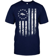 Load image into Gallery viewer, Denver Broncos american flag stars shirt