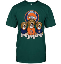 Load image into Gallery viewer, Denver Broncos Beagles fan shirt