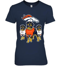 Load image into Gallery viewer, Denver Broncos Rottweilers fan hoodie