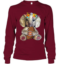 Load image into Gallery viewer, Elephant loves Denver Broncos shirt