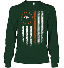 Load image into Gallery viewer, Denver Broncos american flag star shirt