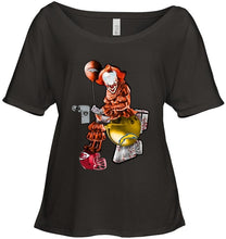 Load image into Gallery viewer, IT Denver Broncos in toilet halloween hoodie