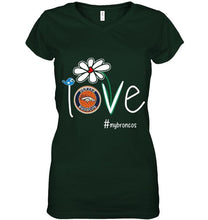 Load image into Gallery viewer, Love my Broncos Denver Broncos daisy fan shirt