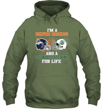 Load image into Gallery viewer, i'm a Denver Bronco and a Colorado State Ram for life shirt