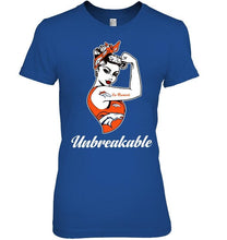 Load image into Gallery viewer, Go Denver Broncos unbreakable girl shirt