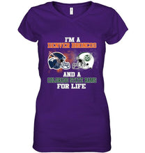 Load image into Gallery viewer, i'm a Denver Bronco and a Colorado State Ram for life shirt