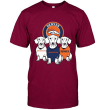Load image into Gallery viewer, Dachshund Denver Broncos shirt