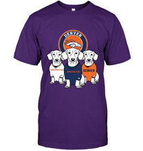 Load image into Gallery viewer, Dachshund Denver Broncos shirt